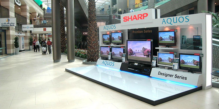 show stand kiosk